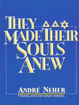 cover image of They Made Their Souls Anew